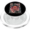 Japanese Aesthetic by Tokyo Waves Hannya Oni Mask Devil Yokai - Maschera giapponese con tatuaggio demone PopSockets PopGrip per MagSafe