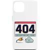404 Motivation Not Found Funny Tech Meme Custodia per iPhone 13 404 Motivazione non trovata Umorismo retrò su Internet
