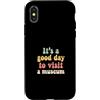 Museum Curator Museum Designs Custodia per iPhone X/XS È una buona giornata per visitare un museo