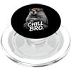 Gamer Coole Sprüche Lustiges Fun Shirt C Chill Bro Cooler - Occhiali da sole con scritta divertente PopSockets PopGrip per MagSafe