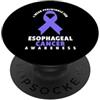 Periwinkle Esophageal Cancer Awareness A Indosso pervinca per la consapevolezza del cancro esofageo PopSockets PopGrip Adesivo
