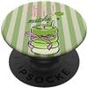 Animal Print Cute And Fun Summer Girlie Green Fun Tea Belle Ragazze Matcha PopSockets PopGrip Adesivo