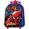 HAPPYSCHOOL - Zaino Trolley Spiderman Asilo Premium