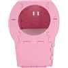 Generic Vasino Portatile Pieghevole per Bambini per Viaggi e Campeggio con Facile Pulizia, Toilette per Bambini da Allenamento per la Guida a Lunga Distanza, Materiale PP (PINK)