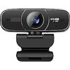 MOOILKO 1080P HD USB AF Webcam 60FPS 78° grandangolare con microfono for lo streaming di giochi Conferenze PC for conferenze, live, registrazione Lavoro d'ufficio