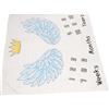 BTOSEP Coperta morbida e confortevole lavabile con corona e per bambini, per fotografia