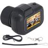 ノーブランド品 Portachiavi fotocamera - Videocamera portatile HD 1080p, registratore da viaggio, gadget a catena con batteria lunga, filtro multifunzione per videocamere tascabili per vacanze, viaggi e avventure