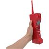 HAOHIZE Come vecchio modello di telefono cellulare in mattoni, modello di cellulare vecchio stile modello di cellulare ornamento vintage simulazione di oggetti di scena fotografici (Rojo)