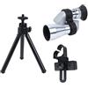 NiuLumea Monoculare - Zoom 8x, obiettivo 20mm, portatile per uso esterno dal design compatto, viaggi e sorveglianza