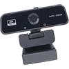 Whoasyst Videocamera USB professionale 4K con microfoni a cancellazione del rumore per videoconferenze e classi virtuali Webcam USB