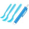 HezzLuv Strumenti per La Rimozione delle Zecche, Pinzette per Zecche, Tick Gancio Tick Pinze, Pinze Zecche, Diversi Ganci per Tutte Le Dimensioni del Segno di Spunta, per Cane, Gatto, Persone(4 Pack)