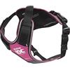 Julius-K9, Pettorina IDC Longwalk, Rosa-Grigio, Taglia: L