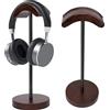 Jesustree Supporto Cuffie Legno e Metallo, Porta Cuffie Gaming Stand Cuffie con Cuscinetto Antiscivolo, Universale Supporti Cuffie per Cuffie Musicali Gioco, Cuffie da Desktop