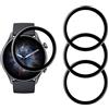 YIFNTANG [4 Pezzi Pellicola Protettiva per Amazfit GTR 3 Pro Smartwatch, Anti Graffio,Copertura Completa (3D Curva),HD Protezione Schermo Compatibile con Amazfit GTR 3 Pro