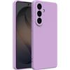 Captor Cover Samsung S26 Plus Custodia Colorata in Silicone Liquido, Antiurto, Flessibile, Bordo Rialzato per Schermo e Fotocamera Con Microfibra Interna per Cover S26 Plus Samsung (Viola Lilla)