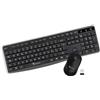Techmade KM001 Kit Combo Tastiera e Mouse Wireless per Windows e Mac | Mouse Wireless | Tastiera Dimensioni Standard | Tastierino | Ricevitore USB Unico per PC e Laptop | Layout Italiano QWERTY
