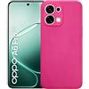 KEJI Cover per Oppo A6 Pro 5G/4G Custodia in TPU, Morbido Custodia Cover Slim Anti Scivolo Custodia Protezione Posteriore Cover Antiurto per Oppo A6 Pro 5G/4G (Fucsia)
