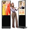 JASZDOT 32/43/55/65 Pollici Monitor Pubblicitario da FHD LCD Digital Signage, Schermo Display Pubblicitario Riproduzione Automatica, Supporto USB/HDMI/WiFi/Android OS (43'' Touch Screen)
