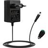 Aistuo Alimentatore di Rete 24V, Alimentatore di Rete 24V, Universale, AC/DC, Trasformatore di Rete, Adattatore di Commutazione, 100-240V, 50-60HZ, per Radio, luce Notturna, Speedport, Barre