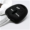 mt key Cover morbida Custodia protettiva Chiave per auto Mitsubishi Lancer ASX Outback Pajero Sports 3 pulsanti/colore nero