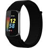 FYISWHO Traspirante Sport Cinturino per Fitbit Charge 6, Nylon Bracciali Cinturini di Ricambio per Fitbit Charge 5