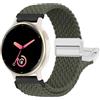 chinbersky Intrecciato Cinturino Compatibile con Garmin Vivoactive 5/Vivoactive 3/Venu/Venu Sq/Venu2 Plus/Forerunner 165/55/245/645 - 20mm Chiusura Magnetica in Tessuto Nylon per Garmin Cinturino