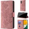 CaseGla Cover per Samsung Galaxy A54 5G, Rosa | Blocco RFID, Portafoglio Pelle PU, Flip Libro, Porta Carte, Magnetica Libretto, Antiurto Protezione Completa