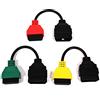 BEMATIK.COM BeMatik - Kit 3 cavi diagnostici OBD2 compatibili con il software Fiat ECU Scan 24cm