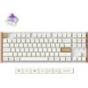 Keychron K8 HE - Tastiera meccanica ANSI con innesco rapido, QMK, Bluetooth, wireless, con interruttore magnetico Gateron a doppia rotaia, retroilluminata RGB, per Mac Windows, telaio in legno, colore