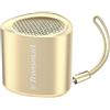 Tronsmart Nimo - Altoparlante Bluetooth portatile, design super compatto, artigianato in metallo, mini altoparlante con cordino, impermeabile IPX7, per doccia, viaggi, batteria 12 ore, accoppiamento
