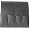 HWJFDC Porta Telecomando da Divano Organizer for bracciolo del Divano, Poltrona reclinabile Antiscivolo con 7 Tasche, portaoggetti for Telecomando TV, Telefono e riviste(Medium Grey)