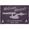 STAR TREK Welcome Aboard! Unisex Zerbino Multicolore PVC 40 x 60 cm