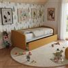 MOBILFINO CAMERETTE Divano Letto Singolo con Secondo Letto Estraibile - Design Funzionale - Zolfo