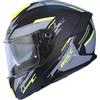 ROCC 860 Casco Integrale unisex nero