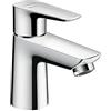 hansgrohe Talis E Miscelatore monocomando lavabo 80 CoolStart con saltarello, cromo, 71703000