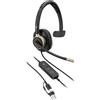 HP Poly Cuffie con cavo USB monoauricolari Poly Mission 815 (alla rinfusa)