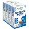 Equilibra 4x Equilibra Integratore per la Depurazione Top Fegato per Depurazione dell'Organismo - 4 Confezioni da 30 Compresse