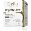 Delia Cosmetics - Bright'n'Glow - Crema Notte Schiarente & Rigenerante - Illumina le discromie, Uniforma il tono della pelle, Rigenera e Idrata la Pelle - 50 ml