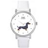 Toff London Dachshund Dog Watch Ladies 38mm Case 3atm Resistente all'acqua Movimento al quarzo progettato su misura Lusso alla moda