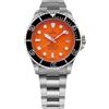 RATIO FreeDiver, orologio subacqueo in cristallo zaffiro, movimento automatico giapponese, orologio subacqueo resistente all'acqua fino a 200 m, Arancione, 40.00 mm