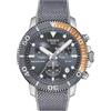 Tissot Orologio Tissot Seastar 1000 Cronograph grigio T120.417.17.081.01 acciaio cinturino in tessuto