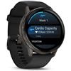 GARMIN - Venu 4 3,56 cm (1.4') AMOLED 45 mm Digitale 454 x 454 Pixel Touch screen Nero Wi-Fi GPS (satellitare) - SPEDIZIONE GRATUITA