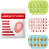 Idealplast AndicAge cerotti adesivi per occhi imbottiti per occhi carini per bambini con 3 diversi design, cerotti per bende per occhi usa e getta per ambliopia, occhio pigro (60 pezzi)