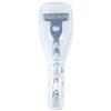 Rosojodg Razor - Contenitore per rasoio da viaggio, con supporto e protezione per rasoio Gillette, custodia trasparente da viaggio, resistente alla polvere, scatola trasparente