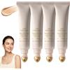 WRJFD Line Smoother Fine Line Blurring Primer, Primer levigante e tonificante per la pelle, Crema lifting per occhi e viso, Crema liscia istantanea, Primer sfocato istantaneo per i pori (4 pezzi)