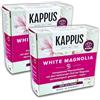 Kappus - 2 saponi di lusso White Magnolia, 2 pezzi di sapone da 125 g
