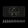 APRÉS Tips Box per Apres Gel-X Stiletto | 280 Tips Gel-X, punta morbida in gel, 14 misure 00-9, tra cui mezza taglia (Skulpted Stiletto Medium, 280 pezzi)