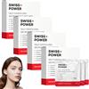 STDEI Swiss Power Patch Occhi con Microaghi, 2026 Nuovo Swiss Power Cerotti Occhi Antirughe, Maschera Occhi per Occhiaie e Borse, Patch Contorno Occhi Antirughe per una Cura Quotidiana (4 Scatole)