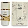 Generico Sara Moi Eau de Parfum 25ml Profumo Arabo da Donna Spray - Fragranza Dolce e Sensuale con Gelsomino, Pesca, Caramello, Ambra, Patchouli e Sandalo