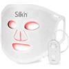 Silk'n Maschera LED viso - LED Face Mask 100-2024 Edition - Maschera per la cura del viso con tecnologia luce LED - senza fili, in silicone - Bianco